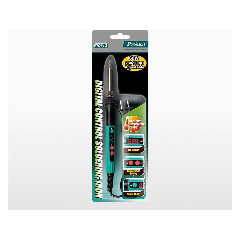Proskit Soldering Welder - SI-186F - Digital Temperature Control 60W — Buy in Cyprus with Fast Delivery
