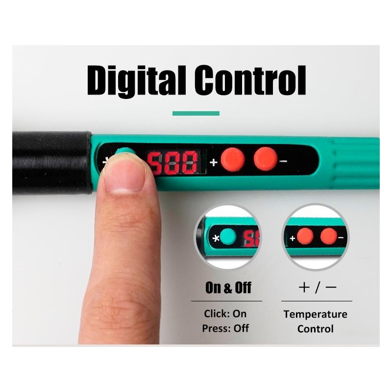 Proskit Soldering Welder - SI-186F - Digital Temperature Control 60W — Buy in Cyprus with Fast Delivery