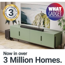 Majority Soundbar - K2 - 150W BT USB Optical HDMI Wireless Subwoofer Black (UK) — Buy in Cyprus with Fast Delivery