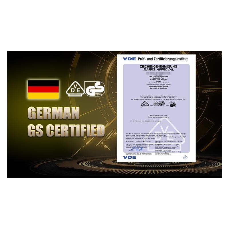 Proskit Screwdriver - SD-8012 - Insulated VDE Set of 7 pcs — Buy in Cyprus with Fast Delivery