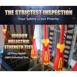 Proskit Screwdriver - SD-8012 - Insulated VDE Set of 7 pcs — Buy in Cyprus with Fast Delivery