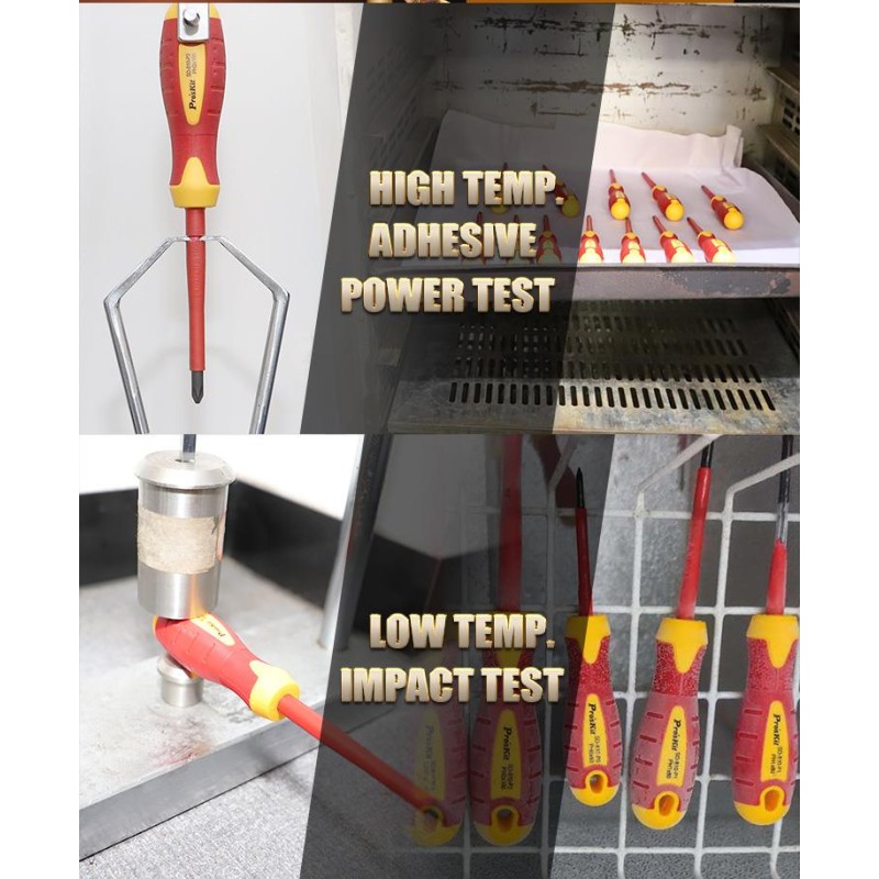 Proskit Screwdriver - SD-8012 - Insulated VDE Set of 7 pcs — Buy in Cyprus with Fast Delivery