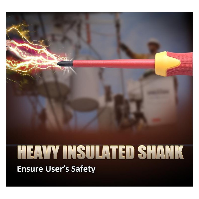 Proskit Screwdriver - SD-8012 - Insulated VDE Set of 7 pcs — Buy in Cyprus with Fast Delivery