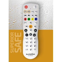 Superior SAFE TV SAT Universal Remote Control - Washable — Buy in Cyprus with Fast Delivery