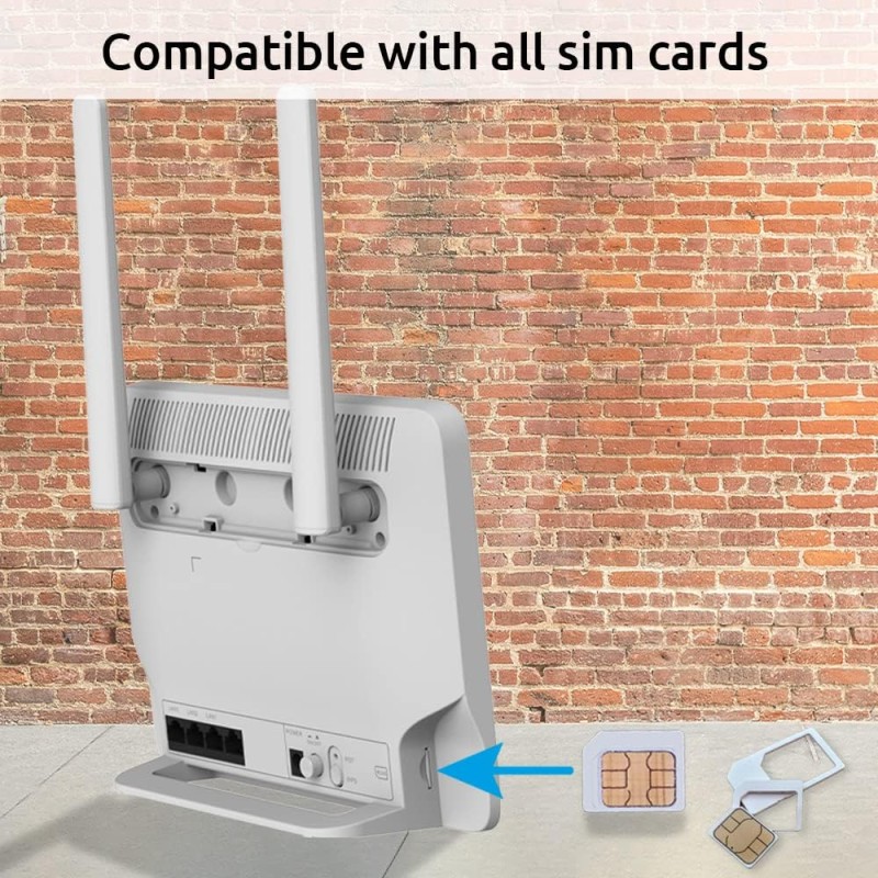 Strong Router - 4GROUTER1200UK - 4G LTE CAT6 Wi-Fi AC1200 with 4 Gigabit Ports — Buy in Cyprus with Fast Delivery