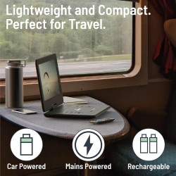 Majority DVD Player Portable & Rechargeable 15.6'' Swivel & Flip HD Screen (Oakcastle) — Buy in Cyprus with Fast Delivery