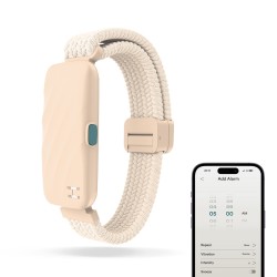Homedics Wakeband Vibrating Alarm Wristband - SS-WB100CE-WW - Cream — Buy in Cyprus with Fast Delivery