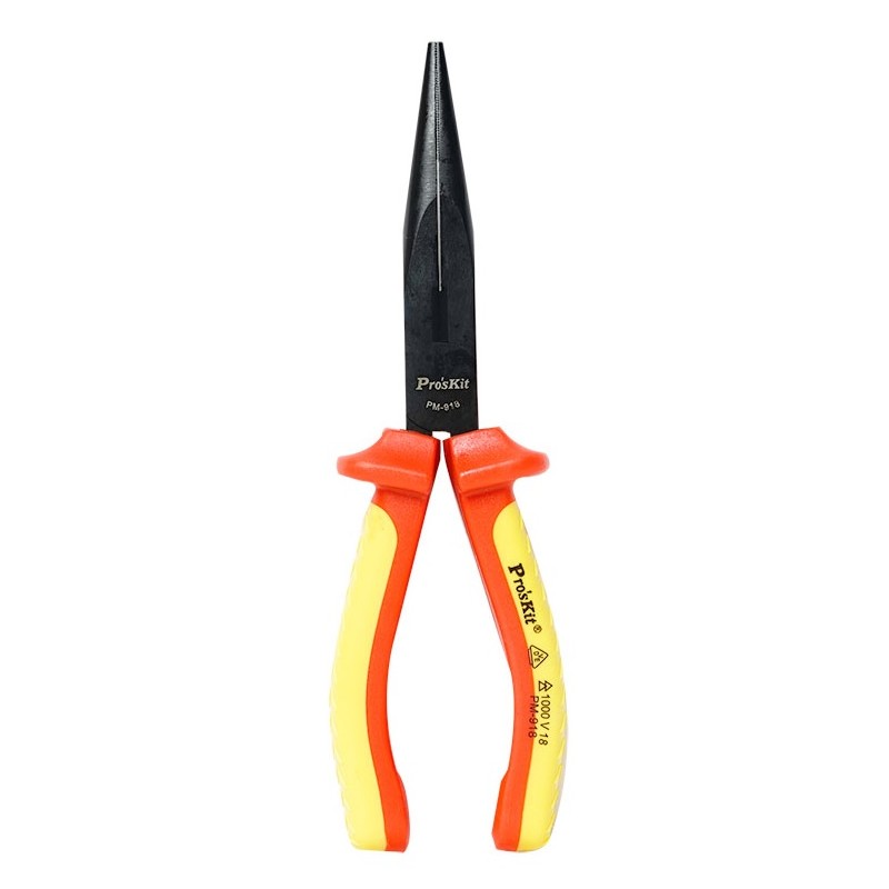 Proskit Pliers - PM-918 - Insulated Long Nose 200mm — Buy in Cyprus with Fast Delivery