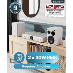 Majority Speakers Passive 2.0 Set - D70X - 60W White (pair) — Buy in Cyprus with Fast Delivery
