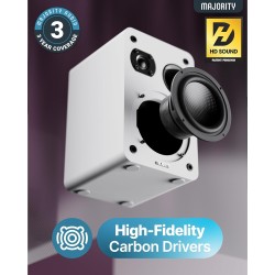Majority Speakers Passive 2.0 Set - D70X - 60W White (pair) — Buy in Cyprus with Fast Delivery