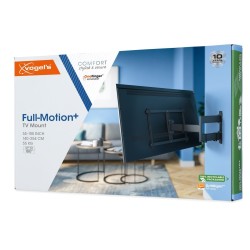 Vogels COMFORT TV Wall Mount - TVM3843-B - TV Wall Mount 60x40 Turn 2 arms 55kg Black — Buy in Cyprus with Fast Delivery