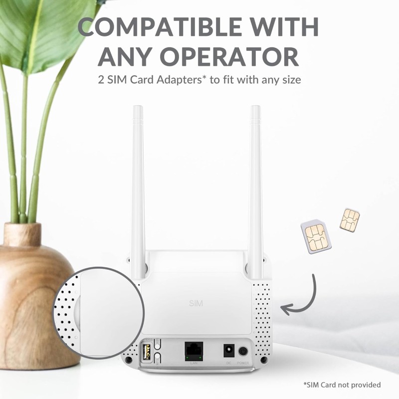Strong Router - 4GROUTER350MUK - 4G LTE CAT4 Wi-Fi N300 Mini — Buy in Cyprus with Fast Delivery