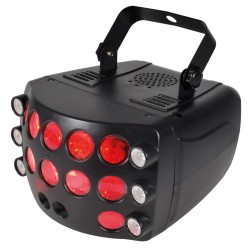 QTXlight Butterfly Effect 3-in-1 LED & Laser Effect Light - 151.744UK - 3-in-1 LED & Laser Effect Light