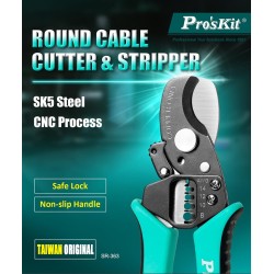 Proskit Cutter and Cable Stripper - SR-363B - 168mm — Buy in Cyprus with Fast Delivery