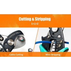 Proskit Cutter and Cable Stripper - SR-363B - 168mm — Buy in Cyprus with Fast Delivery