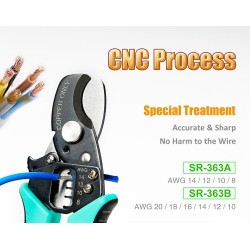 Proskit Cutter and Cable Stripper - SR-363B - 168mm — Buy in Cyprus with Fast Delivery