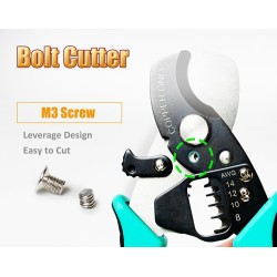 Proskit Cutter and Cable Stripper - SR-363B - 168mm — Buy in Cyprus with Fast Delivery