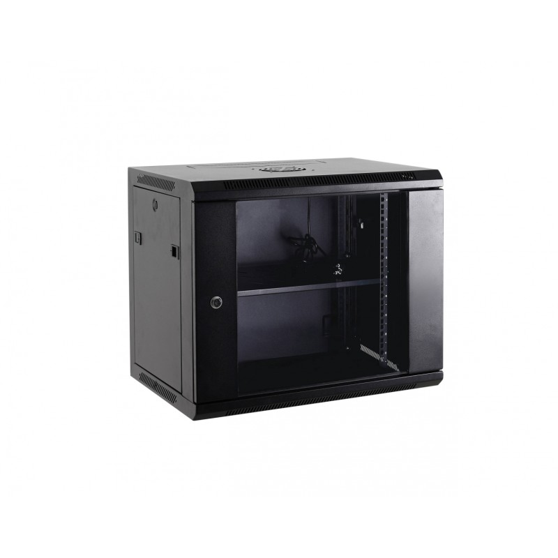 DigitMX NETPRO - NP-C9U60WF - 19'' Wall Rack 9U 60cm with fan (Not Assembled) — Buy in Cyprus with Fast Delivery