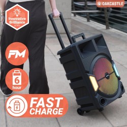 Majority Speakers Portable Karaoke - PS500 - 150W, 2xMic + Tripod — Buy in Cyprus with Fast Delivery