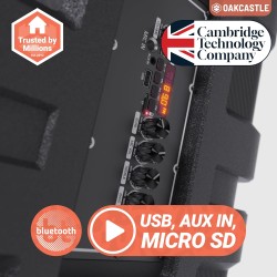 Majority Speakers Portable Karaoke - PS500 - 150W, 2xMic + Tripod — Buy in Cyprus with Fast Delivery