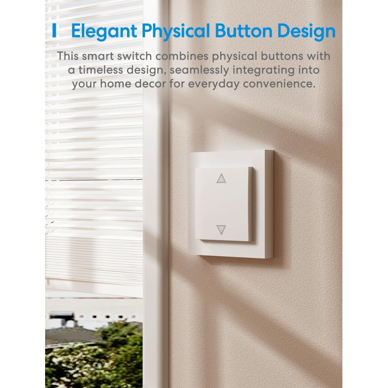 Meross Homekit Smart Wi-Fi Roller Shutter 5A Mechanical - MRS105 - (Matter) — Buy in Cyprus with Fast Delivery