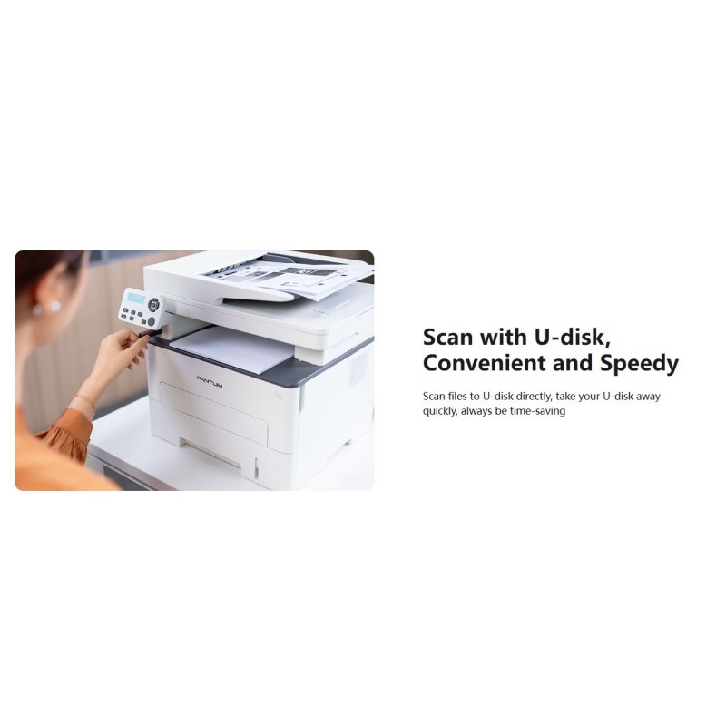 Pantum Laser MF Printer - M7100DW - WiFi ADF Duplex 33ppm — Buy in Cyprus with Fast Delivery