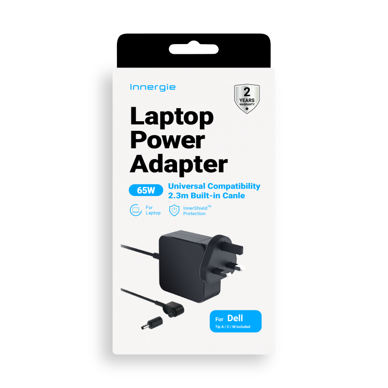 Innergie Laptop Power Adapter - 65U - UK for DELL — Buy in Cyprus with Fast Delivery