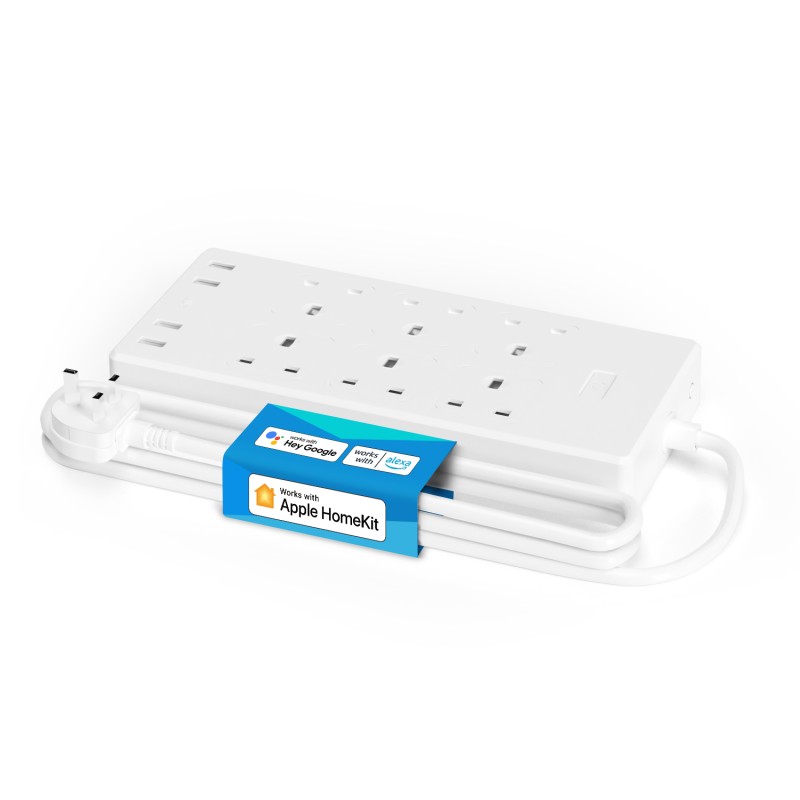 Meross Smart WiFi Powerstrip - MSS426HK-UK - 6 x AC sockets and 4 x USB ports 1.8m — Buy in Cyprus with Fast Delivery