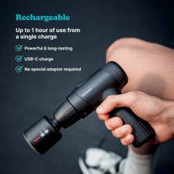 HoMedics Massage Gun Hot & Cold - PGM-43HC - NOVO Black — Buy in Cyprus with Fast Delivery