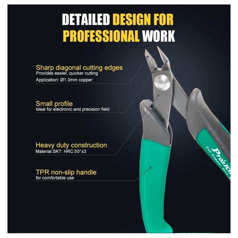 Proskit Cutter - PM-101D - 135mm — Buy in Cyprus with Fast Delivery