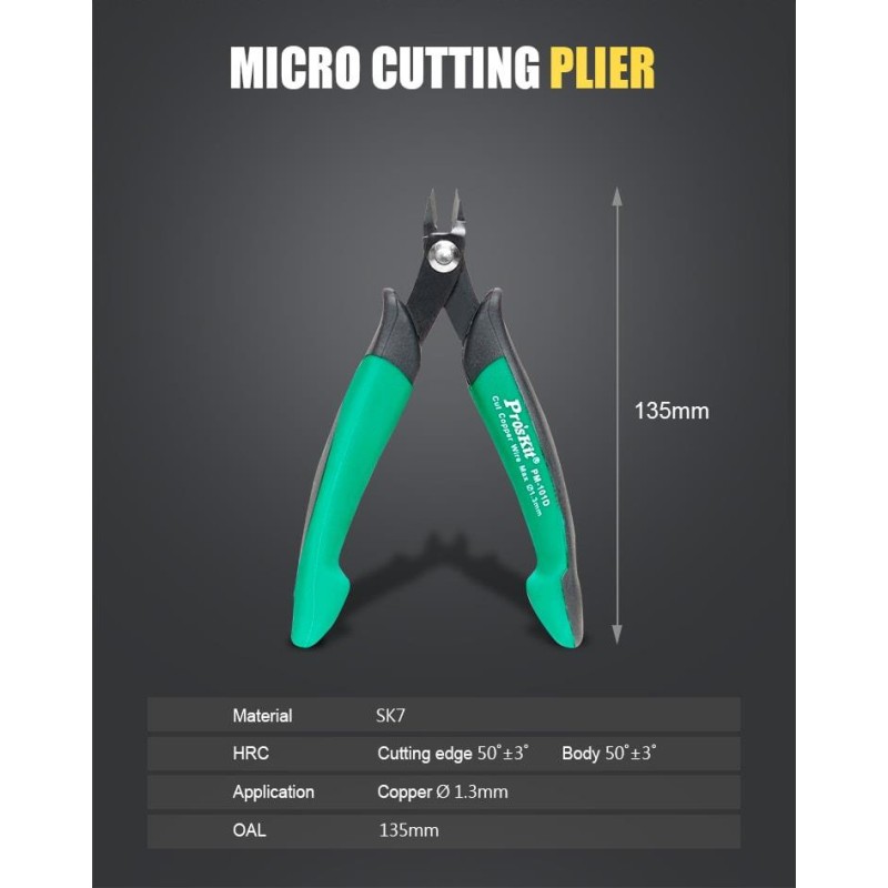 Proskit Cutter - PM-101D - 135mm — Buy in Cyprus with Fast Delivery