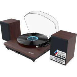 Majority Turntable - MOTO PLUS - incl 60W Speakers & Audio Technica Cartridge — Buy in Cyprus with Fast Delivery