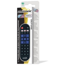 Unitronic Replacement Remote - Ready5 - Easy Multribrand TV Replacement Remote — Buy in Cyprus with Fast Delivery