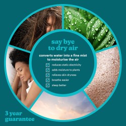 Homedics Air Humidifier - CM18 - TotalComfort Cool Mist Ultrasonic — Buy in Cyprus with Fast Delivery