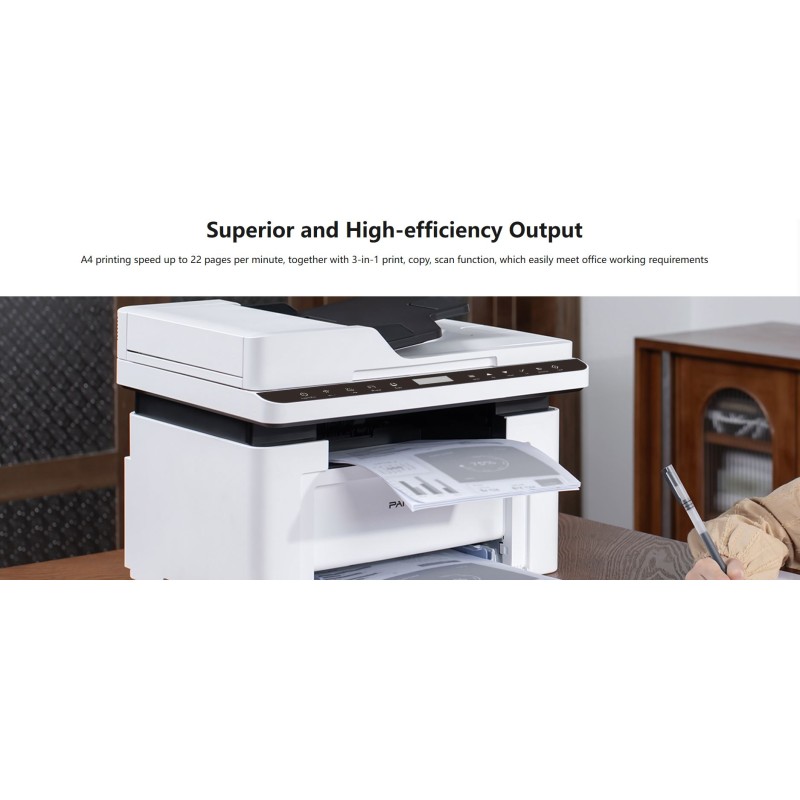 Pantum Laser MultiFunction Printer - BM2300AW - ADF WiFi Lan 22ppm — Buy in Cyprus with Fast Delivery