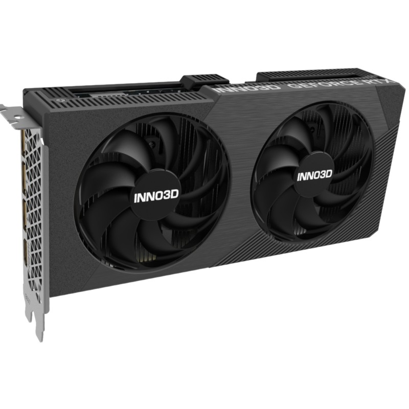 Inno3D GeForce RTX 5060 Twin X2 - Black, 8GB GDDR7, Boost 2497 MHz, PCIe 5.0 — Buy in Cyprus with Fast Delivery