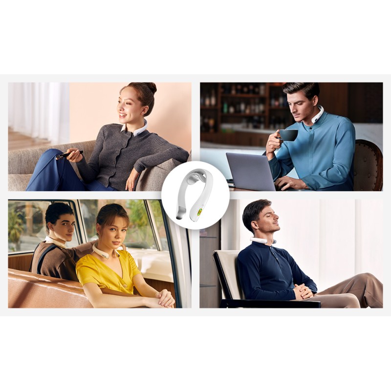 SKG Neck Massager - K5 Pro - Pulse-Heat-Remote-4xModes — Buy in Cyprus with Fast Delivery