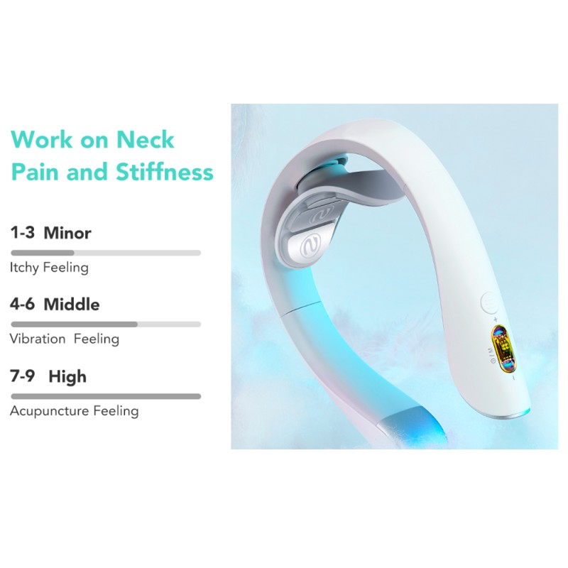 SKG Neck Massager - K5 Pro - Pulse-Heat-Remote-4xModes — Buy in Cyprus with Fast Delivery