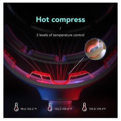 SKG Neck Massager - K5 Pro - Pulse-Heat-Remote-4xModes — Buy in Cyprus with Fast Delivery