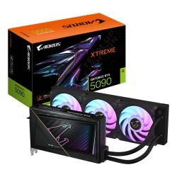 Gigabyte AORUS XTREME WATERFORCE GeForce RTX 5090 - 32GB GDDR7, 2655MHz, Liquid AIO, PCIe 5.0, Black