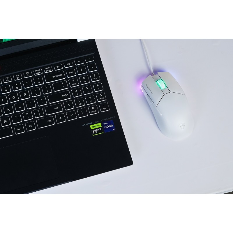 Machenike Gaming Mouse - M7 Pro - White — Buy in Cyprus with Fast Delivery
