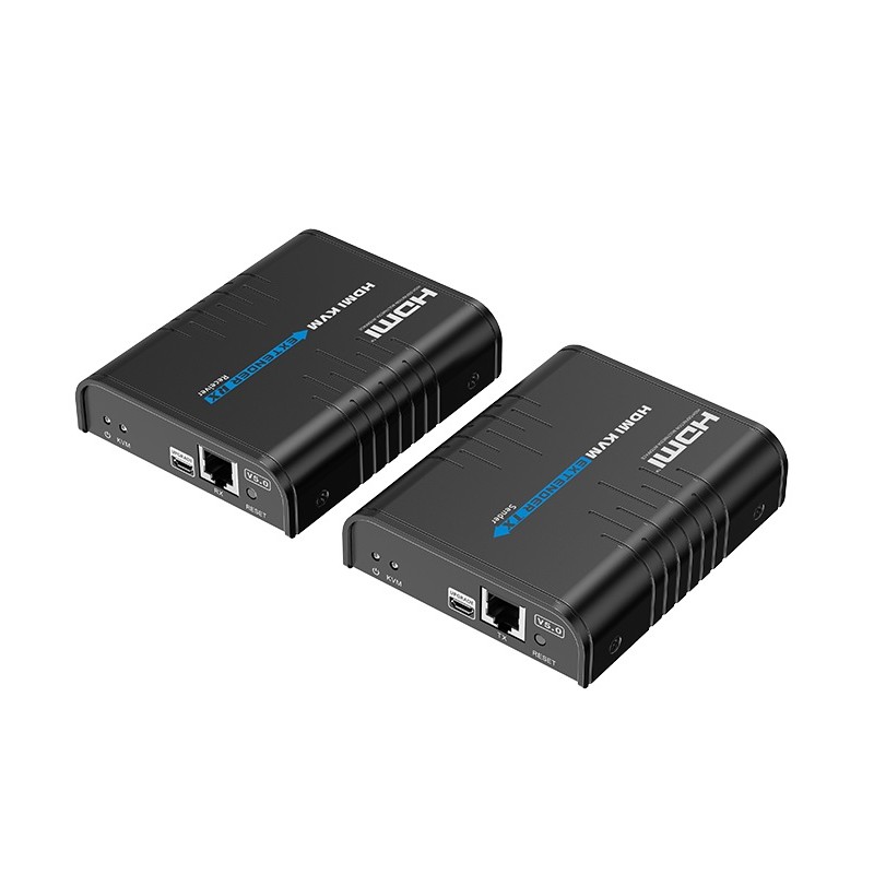 LenKeng KVM HDMI Extender over IP 1080P 120m - LKV373KVM-5.0 - HDMI Extender over IP 1080P 120m