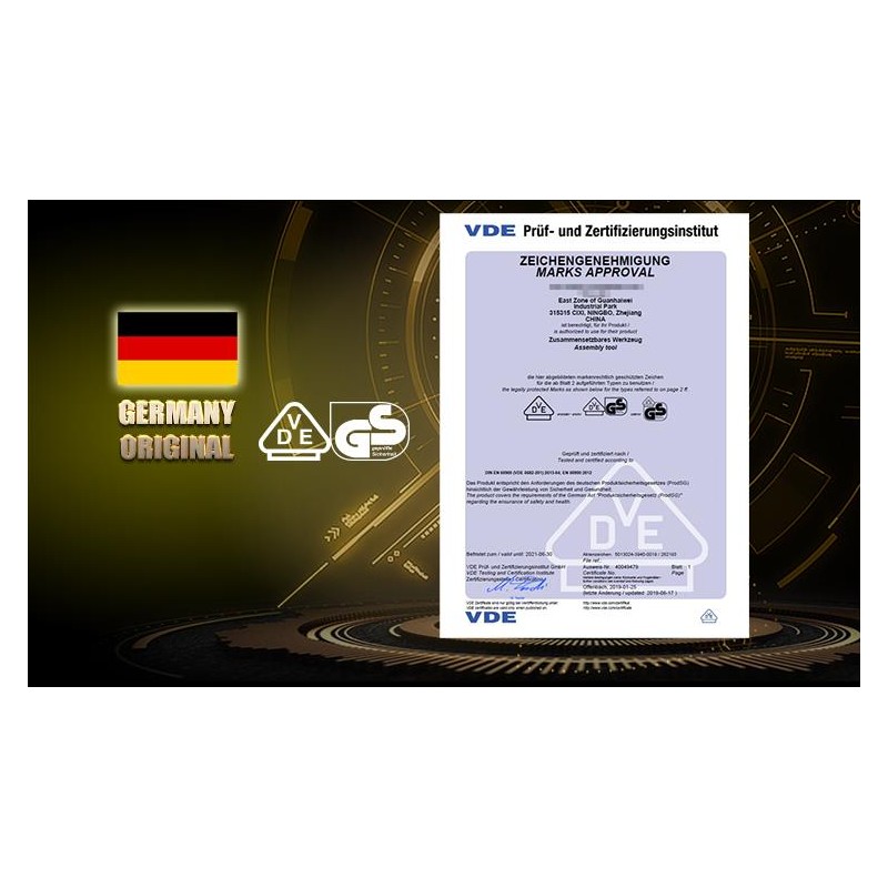 Proskit Screwdriver Insulated VDE Set of 13 pcs - SD-V861 - Proskit Screwdriver Insulated VDE Set of 13 pcs