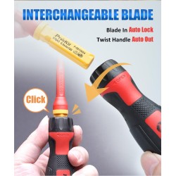 Proskit Screwdriver Insulated VDE Set of 13 pcs - SD-V861 - Proskit Screwdriver Insulated VDE Set of 13 pcs