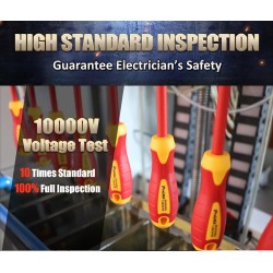 Proskit Screwdriver Insulated VDE Set of 13 pcs - SD-V861 - Proskit Screwdriver Insulated VDE Set of 13 pcs