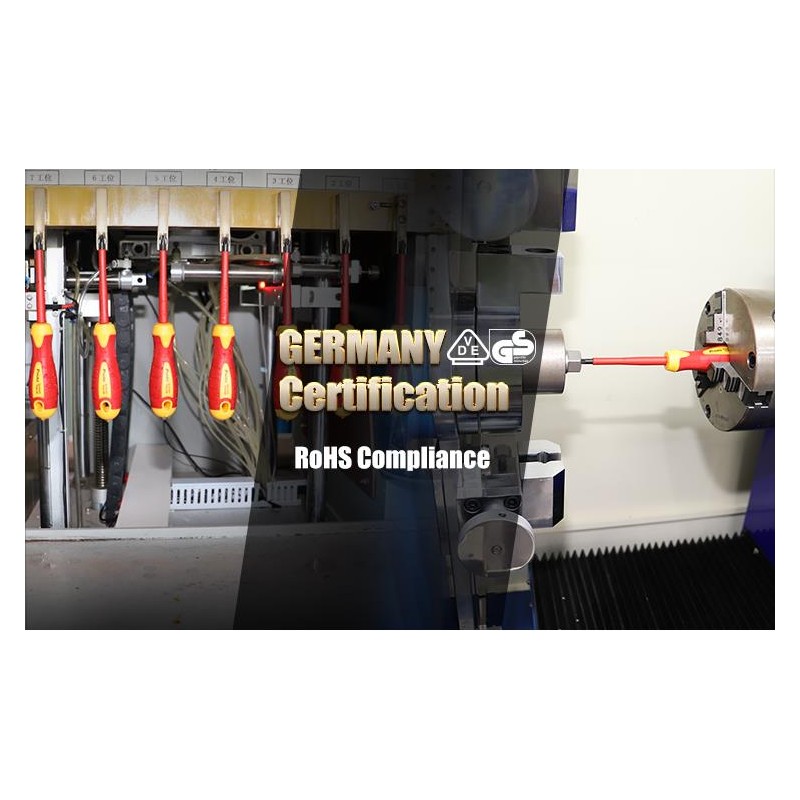 Proskit Screwdriver Insulated VDE Set of 13 pcs - SD-V861 - Proskit Screwdriver Insulated VDE Set of 13 pcs