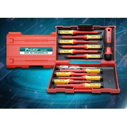 Proskit Screwdriver Insulated VDE Set of 13 pcs - SD-V861 - Proskit Screwdriver Insulated VDE Set of 13 pcs