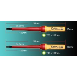 Proskit Screwdriver Insulated VDE Set of 13 pcs - SD-V861 - Proskit Screwdriver Insulated VDE Set of 13 pcs