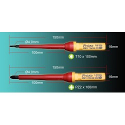 Proskit Screwdriver Insulated VDE Set of 13 pcs - SD-V861 - Proskit Screwdriver Insulated VDE Set of 13 pcs