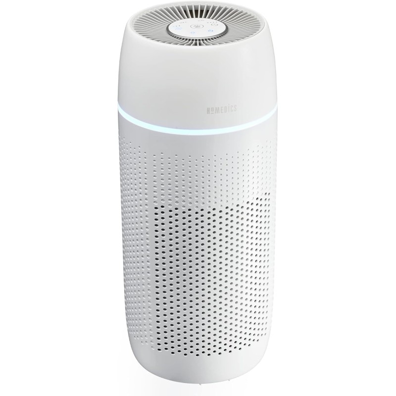 HoMedics TotalClean Petplus - AP-PET35WT - 5in1 Air Purifier & Aroma Diffuser (Active Carbon + HEPA Filter + UVC + Ionise)